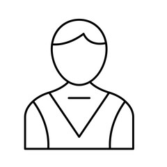 Young boy Vector Icon easily modified

