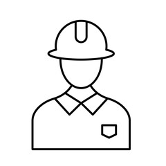 Worker Vector Icon easily modified

