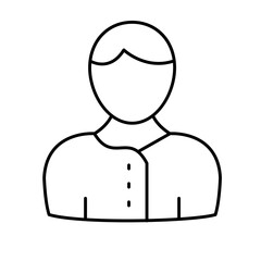 Job holder Vector Icon easily modified

