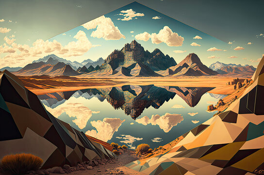 Geometric Landscape Images – Browse 282,492 Stock Photos, Vectors, and ...