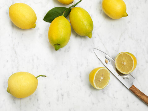 Fresh Amalfi lemons