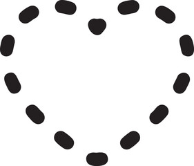 Love icon symbol vector image. Illustration of the valentine day symbol. EPS 10