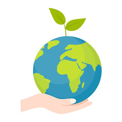 Earth Day Illustration