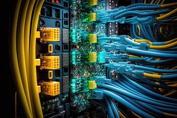 AI generation, wire and network cable harness