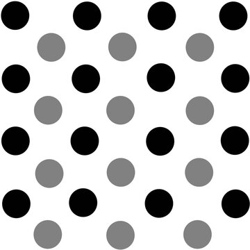 black gray polka dot color pattern