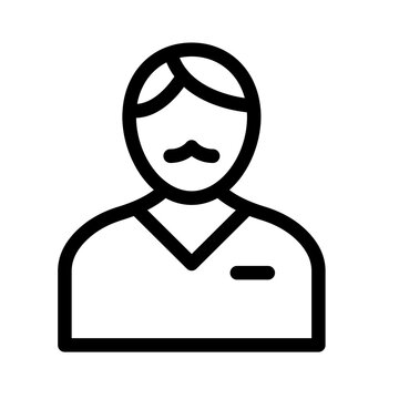 recommend clip art: Gentleman Vector Icon easily modified
                    