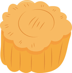 Cartoon Mid Autumn Festival Mooncake