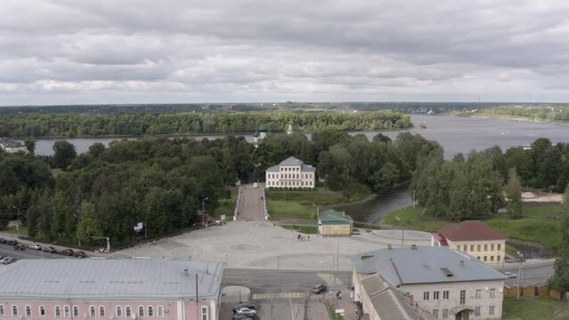 The city of Uglich in Russia