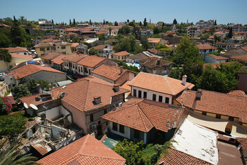 Fototapeta na wymiar Old Town of Antalya in Turkiye
