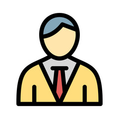 Young boy Vector Icon easily modified

