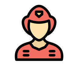 Coal miner Vector Icon easily modified

