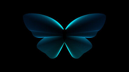 Concept of metaverse, virtual reality experience with abstract sphere, Shiny abstract butterfly futuristic wave vector illustration eps10 lines technology backgound