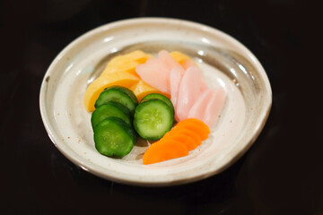 お漬物盛り合わせ