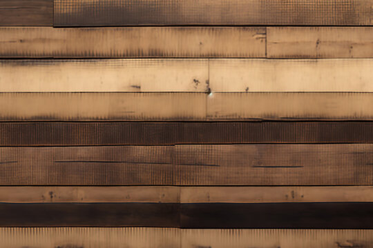 Wooden material wall panel pattern textured and background. Generative Ai image.