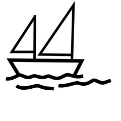 Summer Travel Holliday, Beach Icon