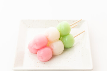 三色団子　花見