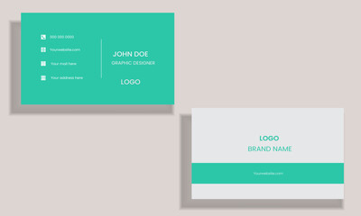 Simple Unique Clean attractive Business Card