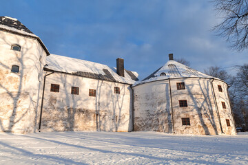 Turku Castle on a sunny winter day