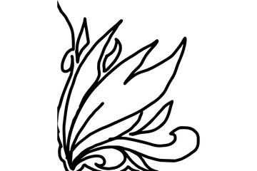 Flora Ornament Border Design