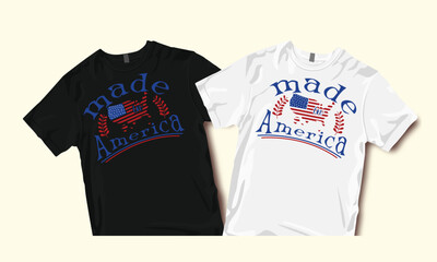 made in America , made in America typography , typography t shirt , t shirt design , typography t shirt design ,t shirt , SVG , SVG design