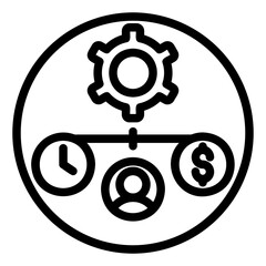 resource line icon