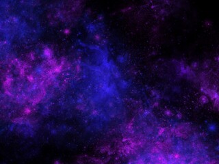 Obraz na płótnie Canvas fantasy space outer sky nebula galaxy background 