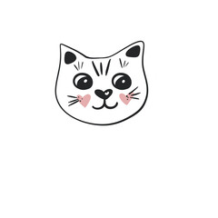 illustration of a cat