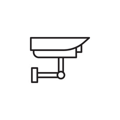 cctv icon Vector for Website, UI Essential, Symbol, Presentation