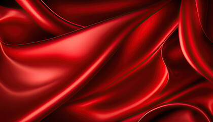 Obraz premium red silk background