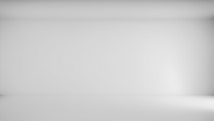 Large spacious white interior for exhibitions