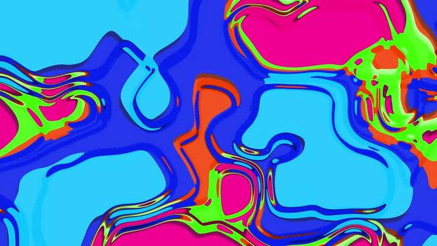 abstract beautiful futuristic liquid water animation background 