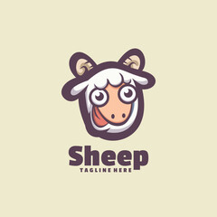 Sheep Logo Vector