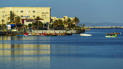 Immeubles en bord de mer