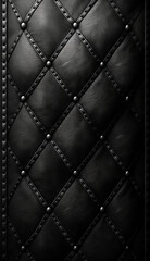 black leather texture - generative ai