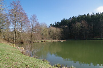 Fototapeta na wymiar Beuerbachersee