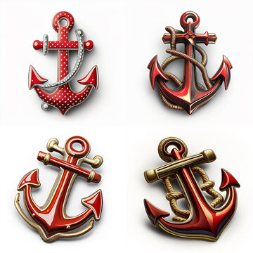 set of anchor logo pictures