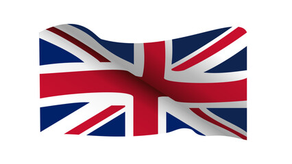 Wave Flag of the United Kingdom