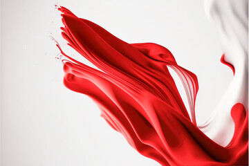 deep red painting with movement. color explosion for graphic design and photographers, created with Generative AI technology