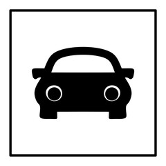 Obraz premium car icon vector