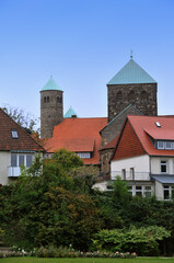 Fototapeta na wymiar Michaeliskirche in Hildesheim