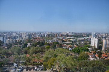 Panoramic view of the Boa Vista neighborhood in Porto Alegre