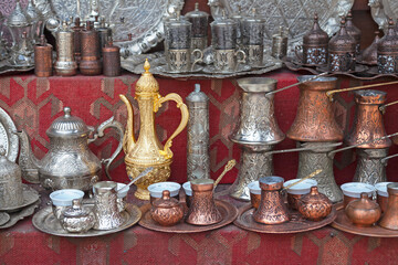 Ottoman coffee pots and tea pots for sale