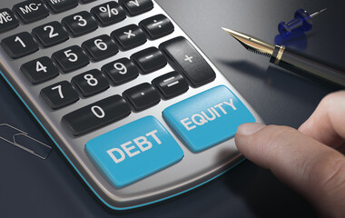Financial decision making. Financing options, debt or equity.