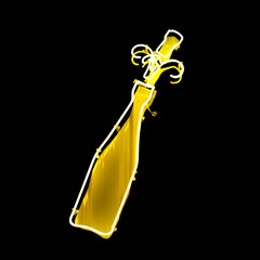 Champagne - Neon light