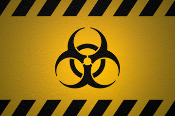 Danger Biohazard sign