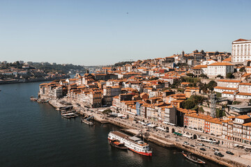 Fototapeta premium View of the old town in Porto