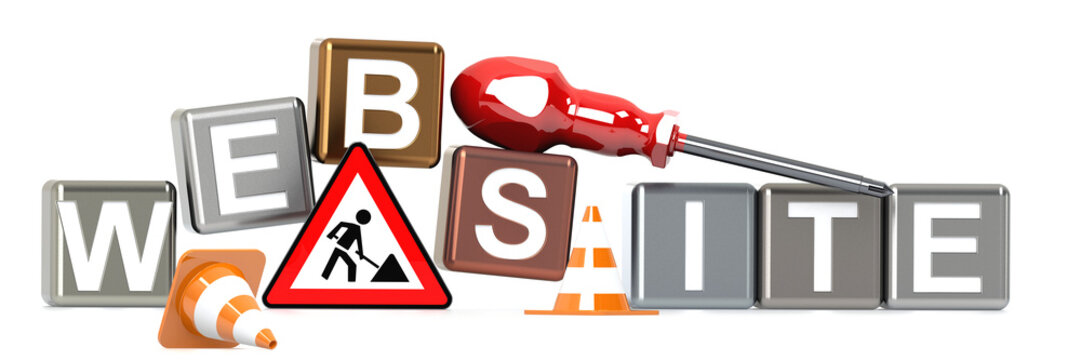 Website Baustelle
