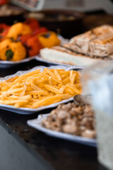 French Fries at a street market food festival