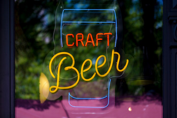Craft Beer - Neon light
