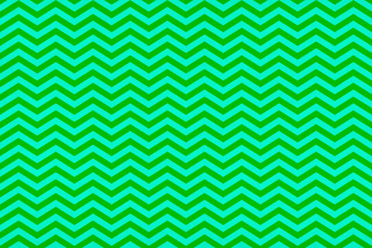 Green zigzag pattern background